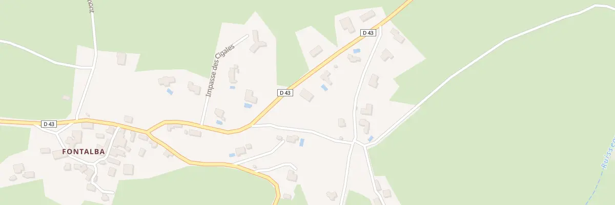 Plan du 258 Rte du Pech de Fages à Belmont-Bretenoux