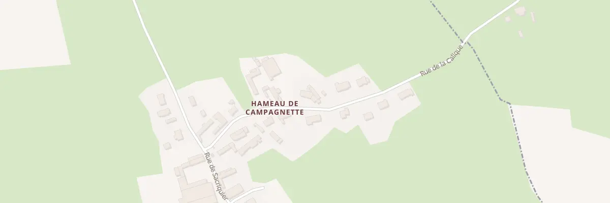 Plan du 165 Rue de la Calique à Saint-Martin-Choquel