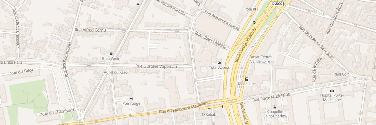 Plan du 3 Rue des Maltotiers à Orléans
