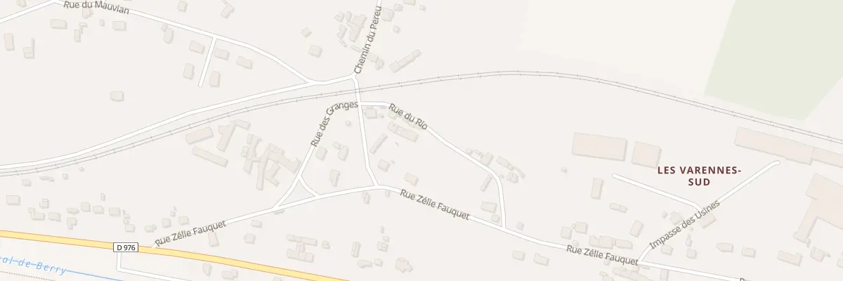 Plan du 5 Rue du Rio à Châtres-sur-Cher