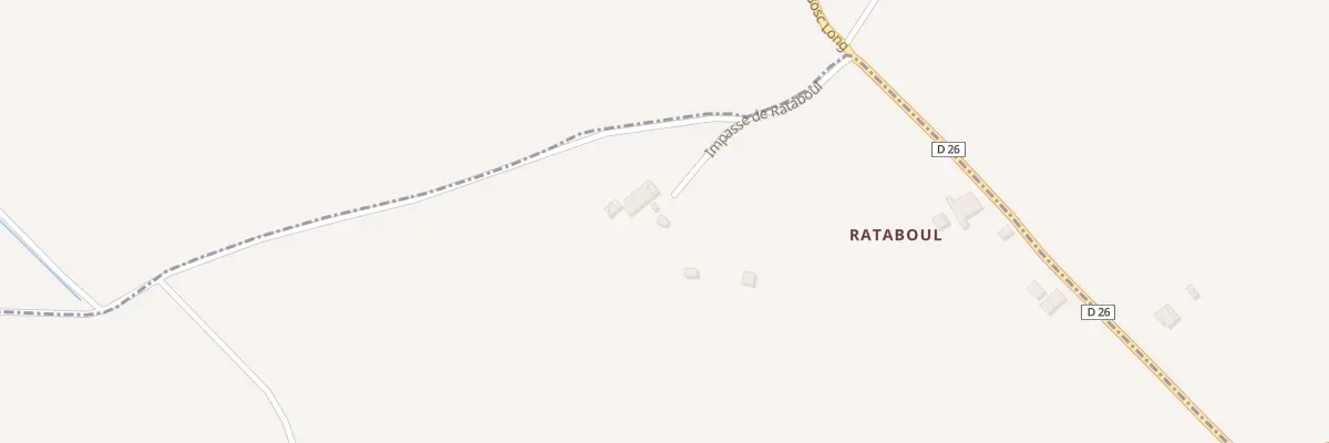 Plan du 195 Imp de Rataboul à Montels