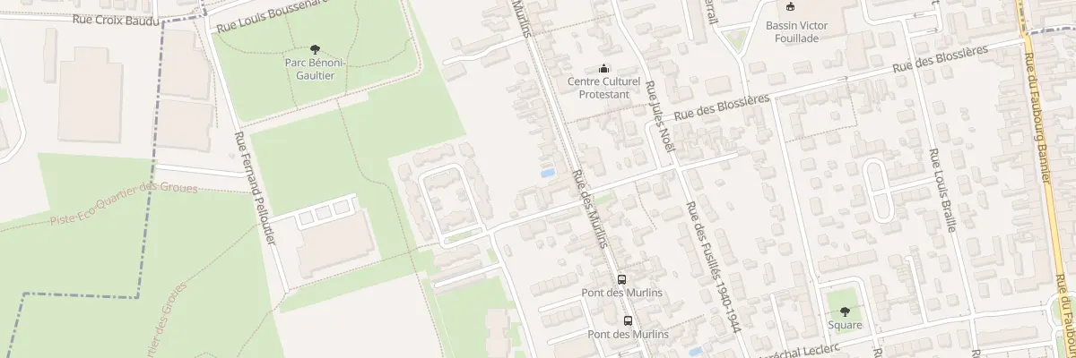 Plan du 179B Rue des Murlins à Orléans