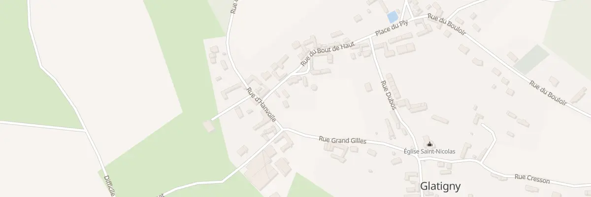 Plan du 5 Rue du Bout de Haut à Glatigny