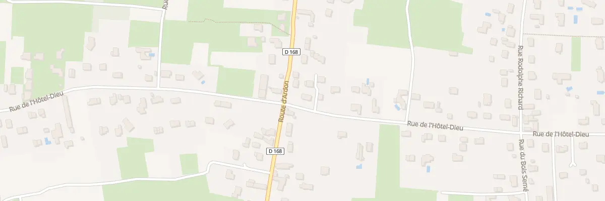 Plan du 1290 Rue de l’Hôtel Dieu à Olivet