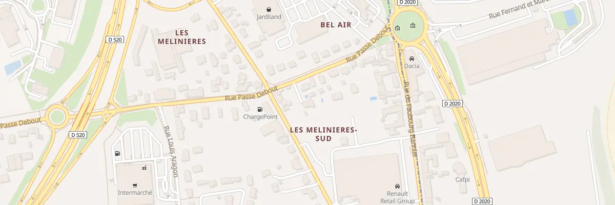 Plan du 171 Rue Passe Debout à Saran