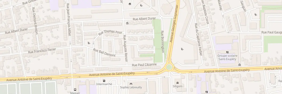 Plan du 17 Rue Camille Francois Seys à Calais