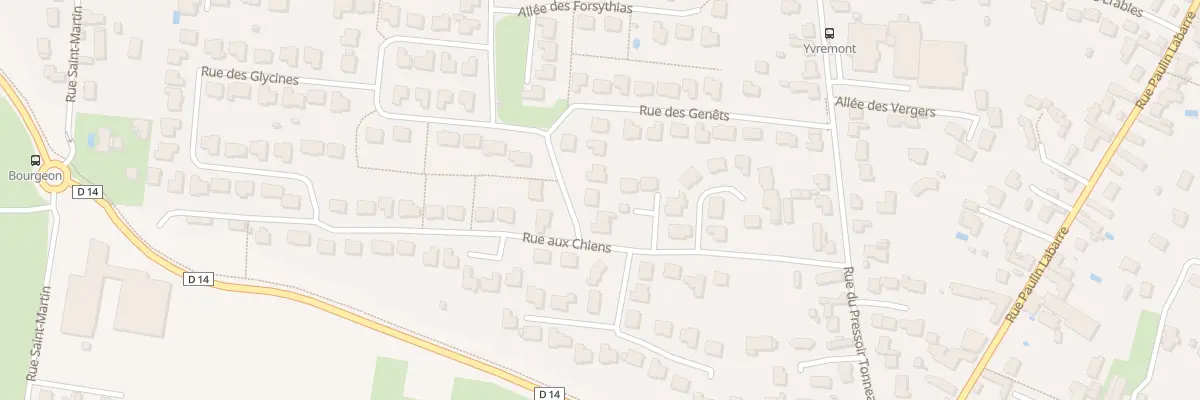 Plan du 40 Rue des Cornouillers à Olivet