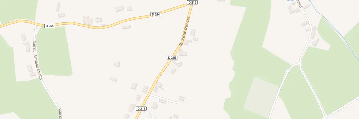 Plan du 57 Rte de Desvres à Selles