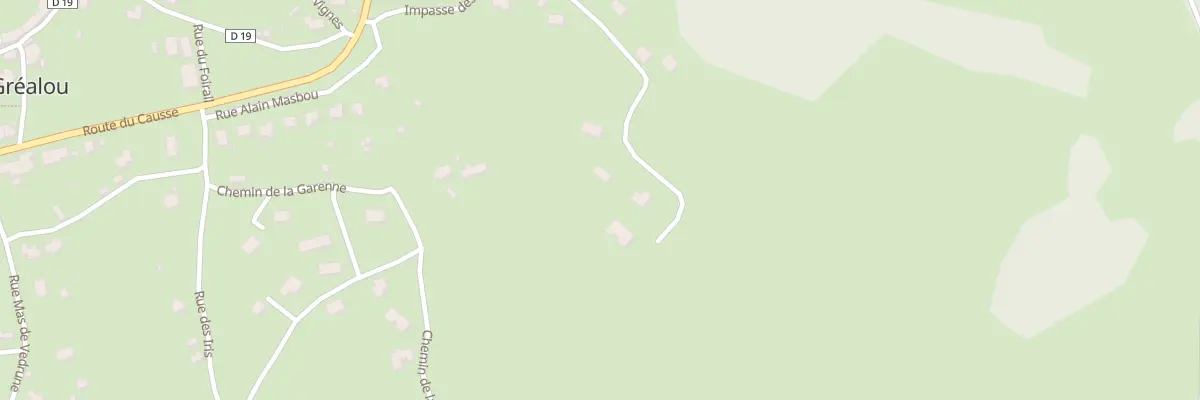 Plan du 326 Imp des Acacias à Gréalou