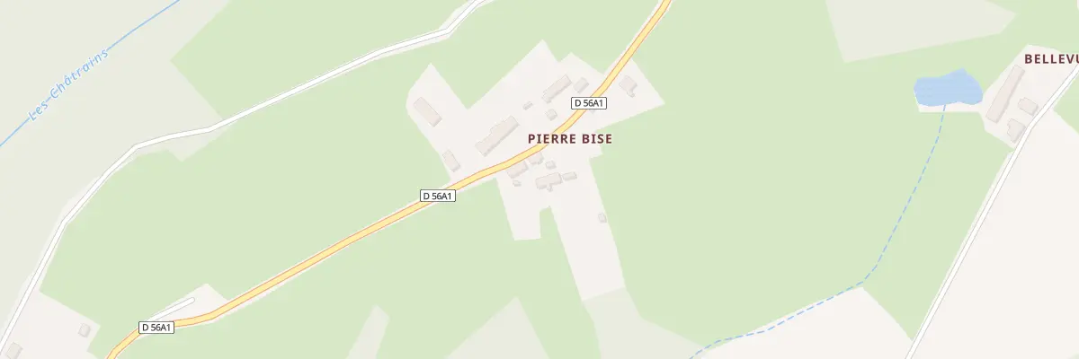 Plan du 3 Pierrebize à Linard-Malval