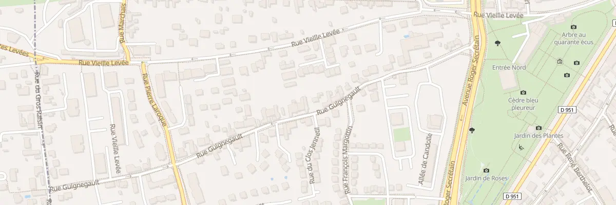 Plan du 32T Rue Guignegault à Orléans