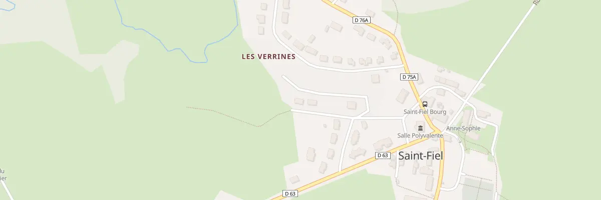 Plan du 16 Rue du Chapelaud à Saint-Fiel