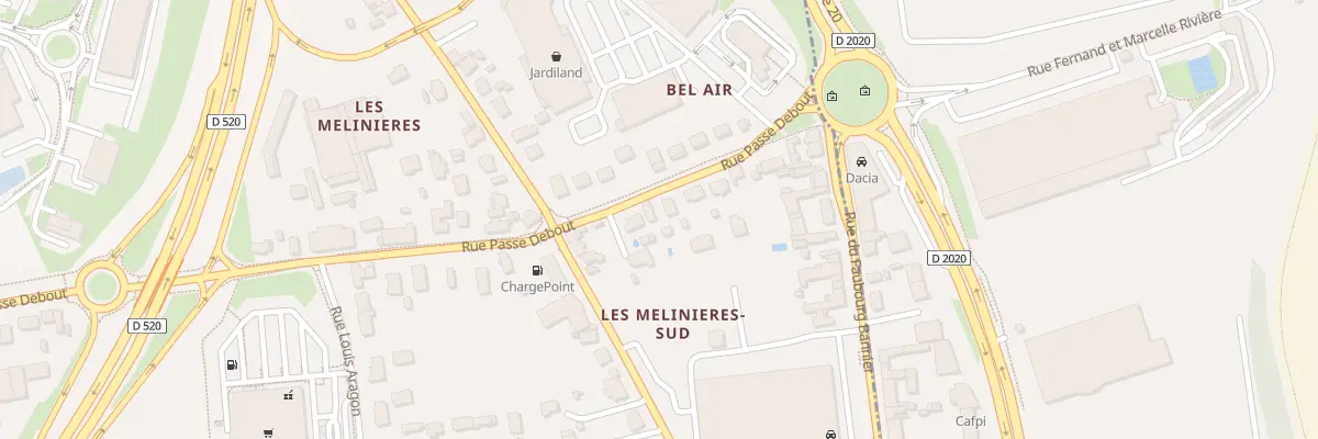Plan du 143 Rue Passe Debout à Saran