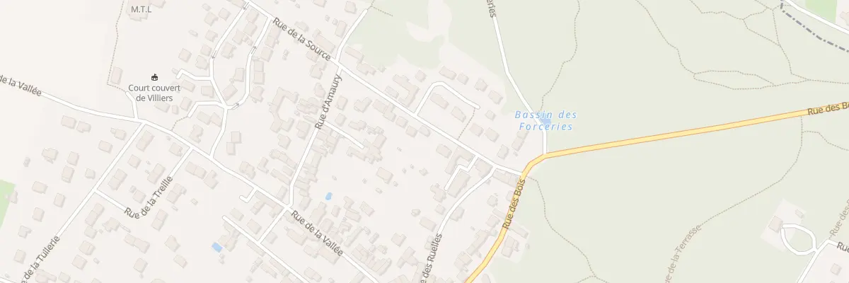 Plan du 7 Rue de la Source à Villiers-Saint-Frédéric