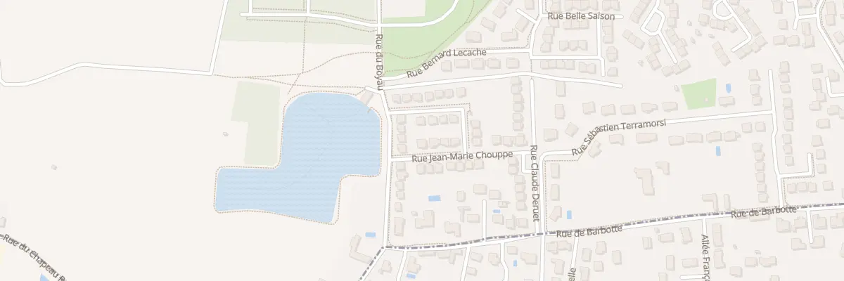 Plan du 14 Rue Jean-Marie Chouppe à Orléans