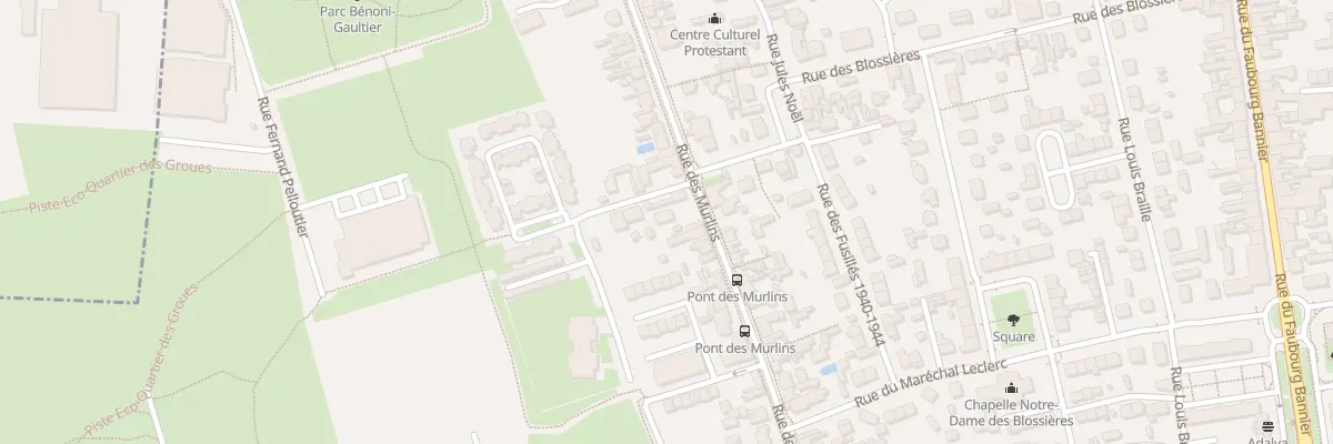 Plan du 173 Rue des Murlins à Orléans