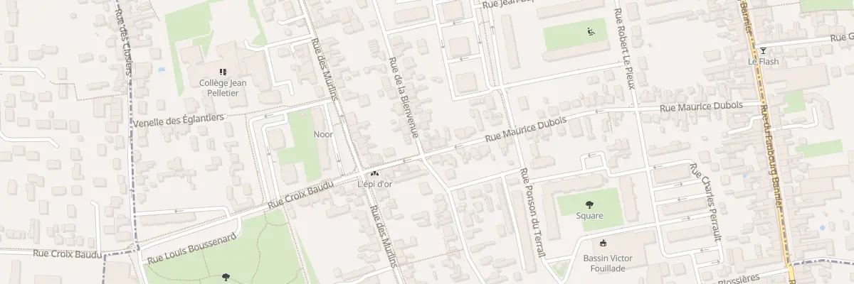 Plan du 52 Rue Maurice Dubois à Orléans