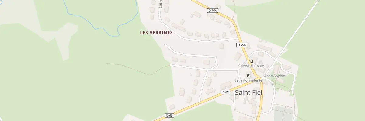 Plan du 14 Rue du Chapelaud à Saint-Fiel