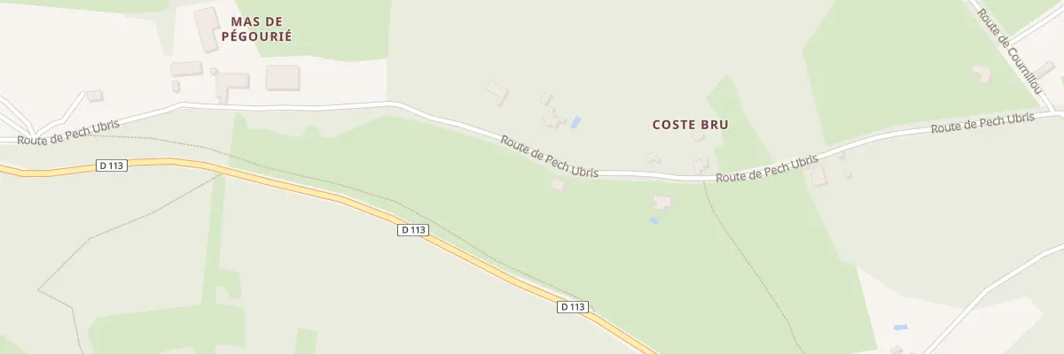Plan du 5099 Les Fourques à Corn