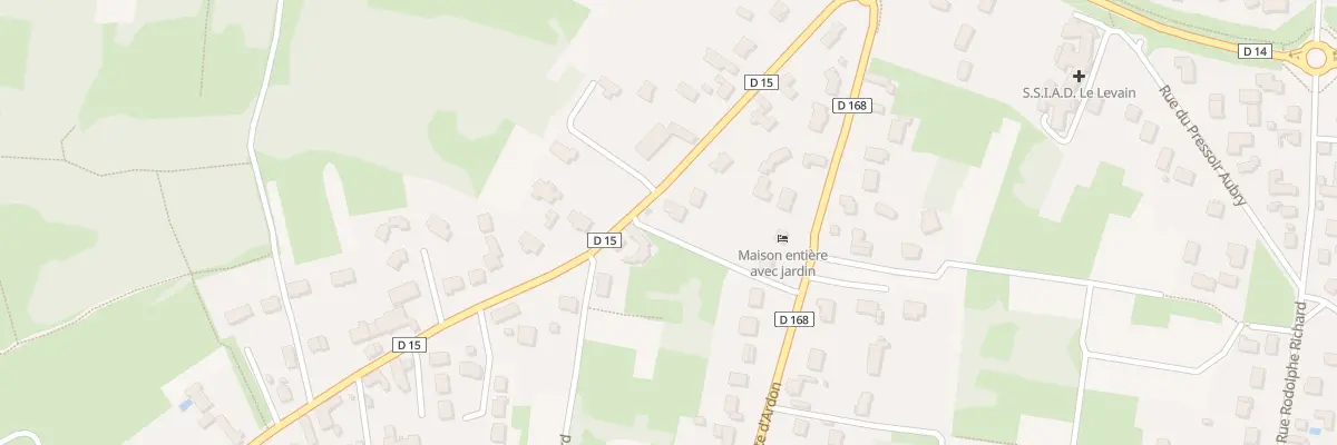 Plan du 1087 Rue Paulin Labarre à Olivet