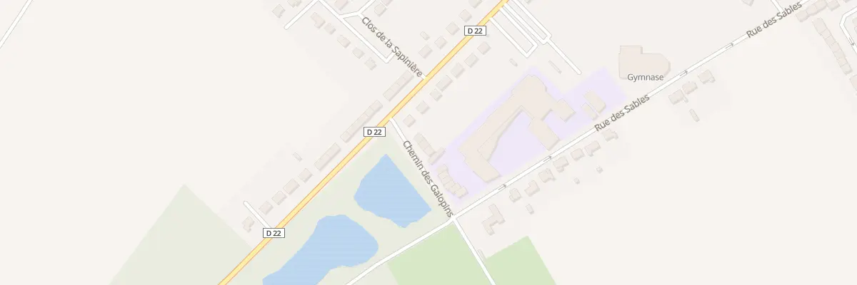 Plan du 1B Rue des Galopins à Saint-Aubin-en-Bray