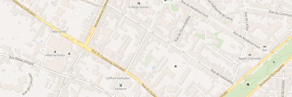 Plan du 18 Rue de Coulmiers à Orléans