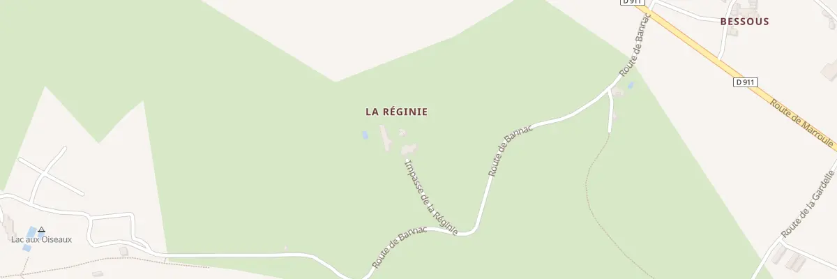 Plan du 5427 La Reginie à Martiel