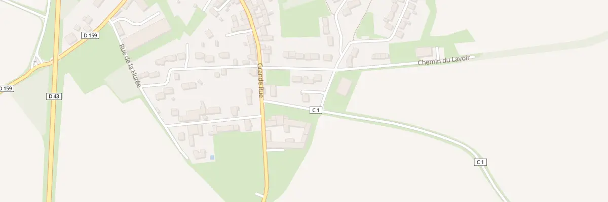 Plan du 1 Rue de la Gantiere à Commeny