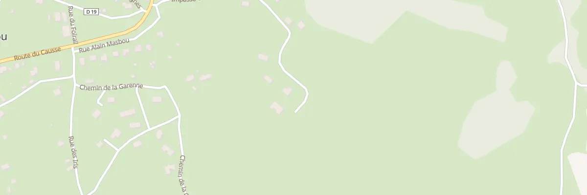 Plan du 5799F Les Cloups à Gréalou