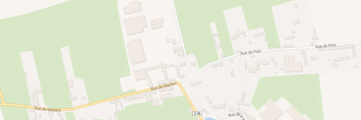 Plan du 1 Rue de Marlers à Meigneux