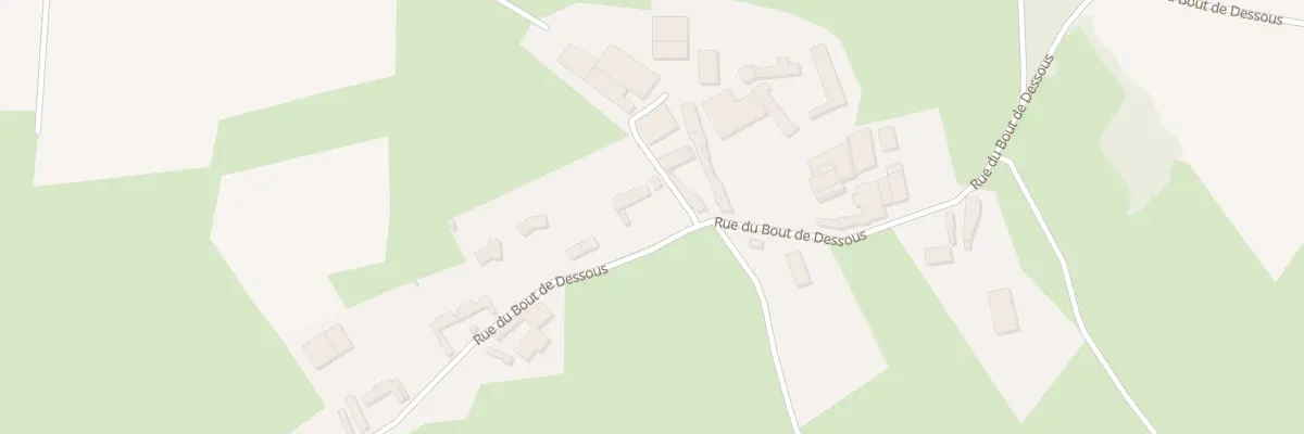 Plan du 53 Rue du Bout de Dessous à Zoteux