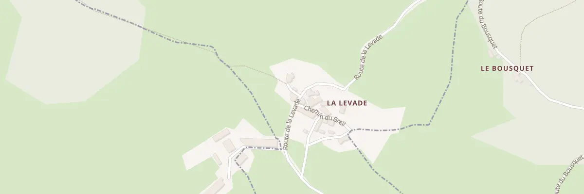 Plan du 5210F La Levade à Cornac