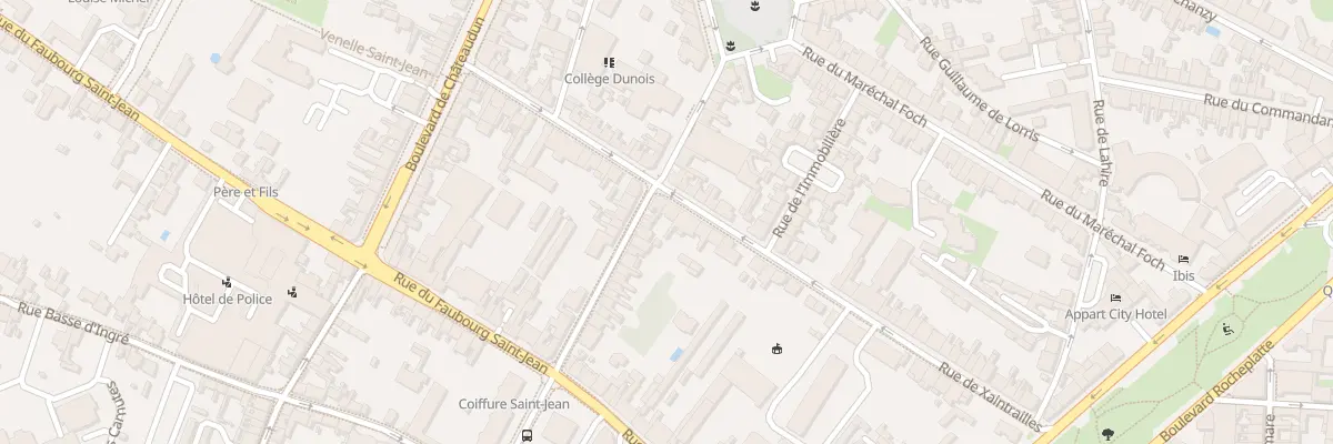Plan du 31 Rue Xaintrailles à Orléans