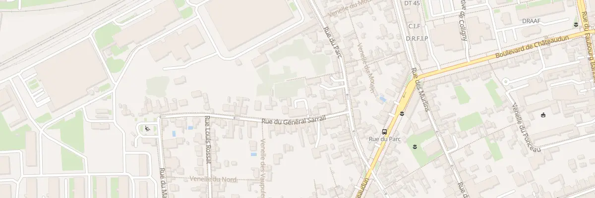 Plan du 10 Rue du Gen Sarrail à Orléans