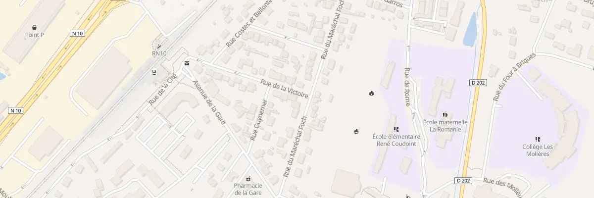 Plan du 1 Rue de la Victoire aux Essarts-le-Roi