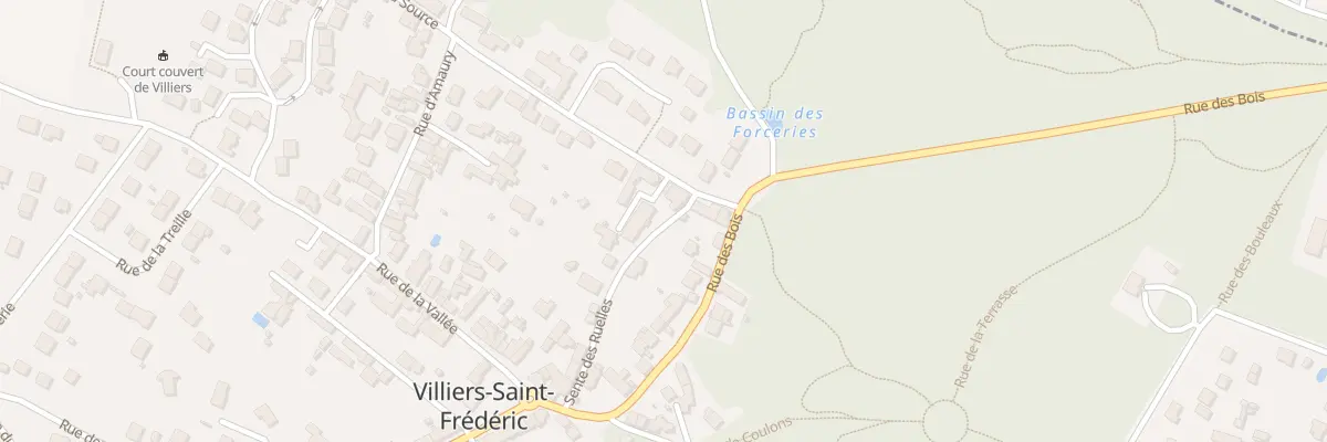 Plan du 3 Rue de la Source à Villiers-Saint-Frédéric