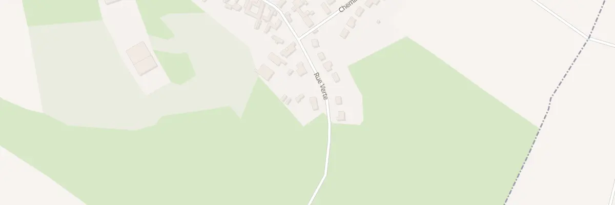 Plan du 600 Rue Verte à Vauchelles-les-Quesnoy