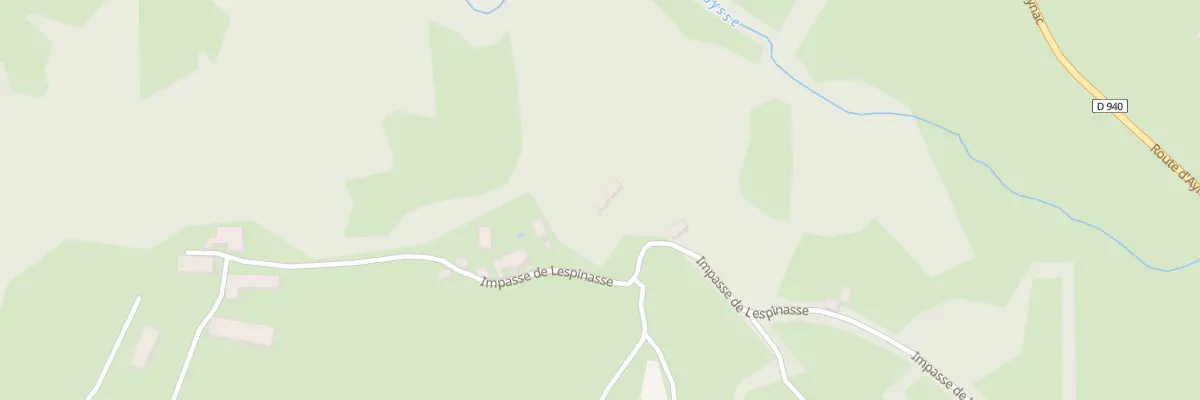 Plan du 1000 Imp de Lespinasse à Anglars