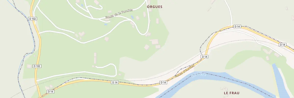 Plan du 5120 A Orgues à Cahus