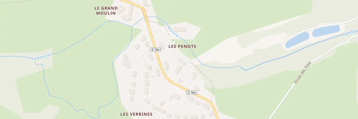 Plan du 13 Les Penots à Saint-Fiel