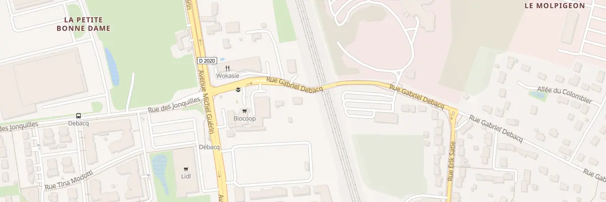 Plan du 130 Rue Gabriel Debacq à Saran