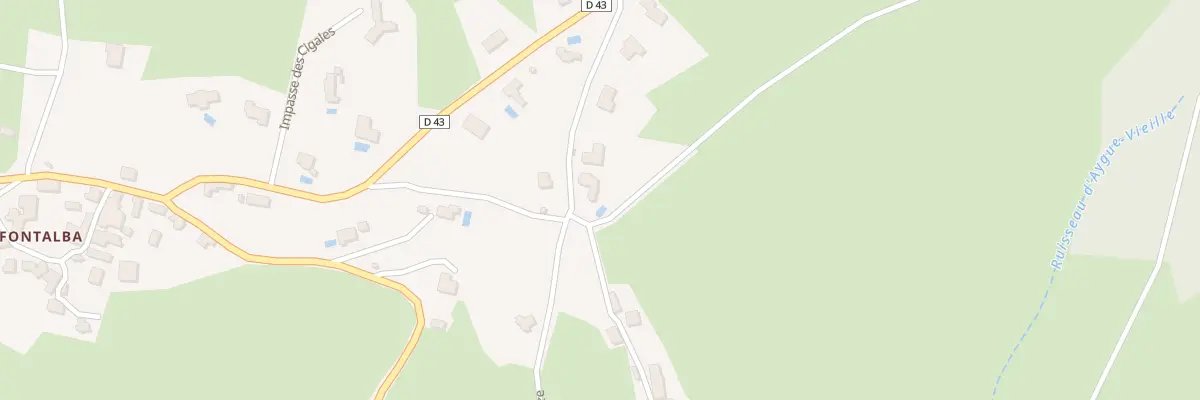 Plan du 167 Rte Combe de la Grèze à Belmont-Bretenoux