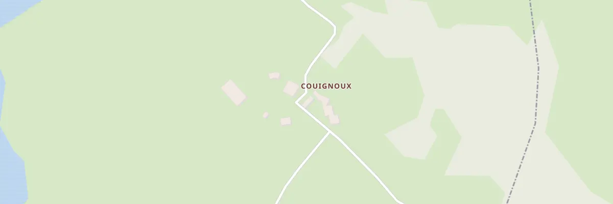 Plan du 1 Coignoux à Viam