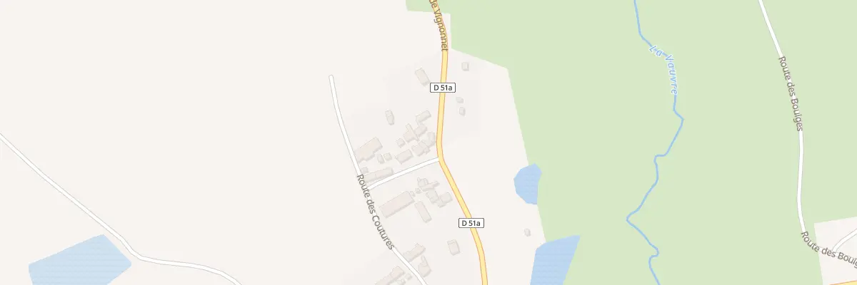 Plan du 8 Rte de Vignonnet à Sarzay