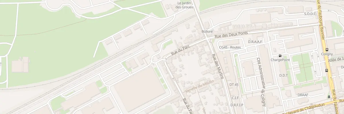 Plan du 120 Rue du Parc à Orléans