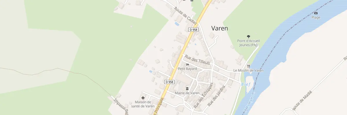 Plan du 358 Rue Principale à Varen