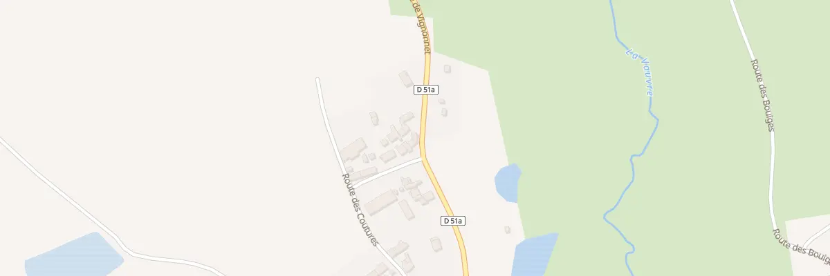 Plan du 5192 Le Pondron à Sarzay