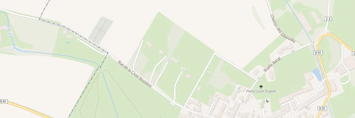Plan du 10 Rue de la Croix Bossière à Théméricourt
