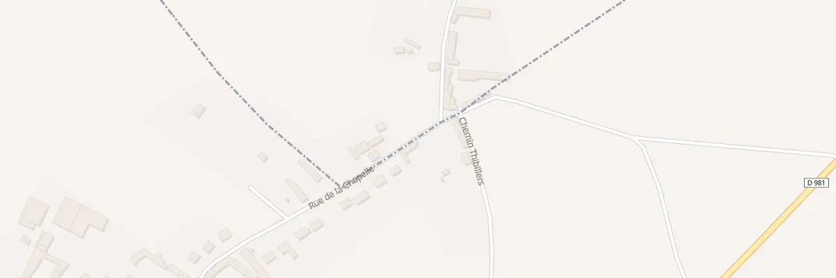 Plan du 24 Rue de la Chapelle à Boutencourt
