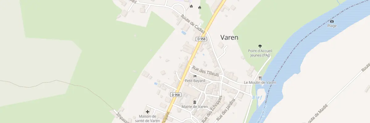 Plan du 332 Rue Principale à Varen